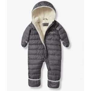 Eddie Bauer Kids Infant Down Snowsuit - Grey - Size 3-6 Months